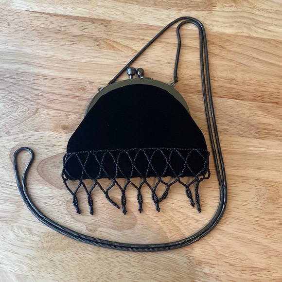 CLASSIQUES ENTIER Velvet Evening Kiss-lock mini Bag - Picture 2 of 7